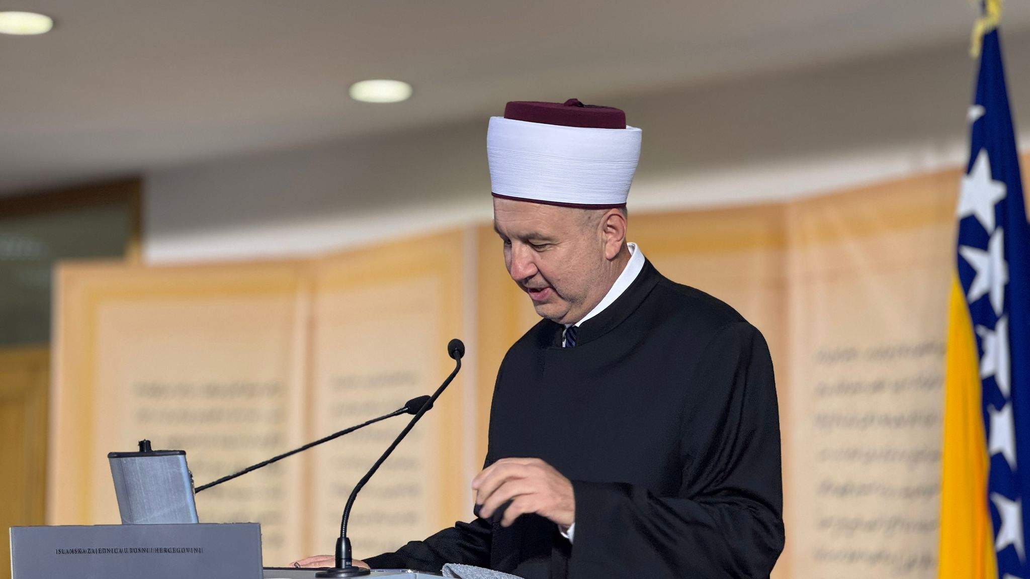 muftija Grabus.jpg - Sedmi susreti Mreže mladih Islamske zajednice u BiH otvoreni u Sarajevu